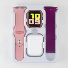 smartwatch Ultra pro 2023 watch X8 Novo Relógio Inteligente 2 Em 1 Sempre Exibe Cabo Sem Fio i9s bluetooth Fone De Ouvido