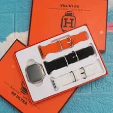 2025 S9 Ultra SmartWatch Bluetooth chamada de voz Mensagem lembrete, self-made imagem de tela, esportes relógio digital