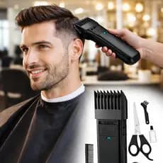 Maquininha aparador de cortar cabelo barba e bigode e fazer pezinho