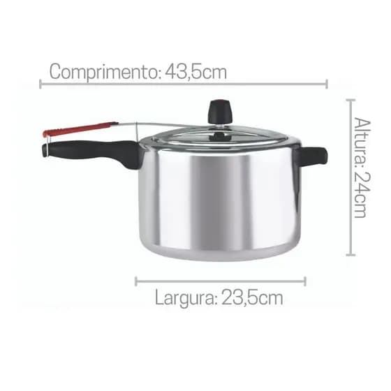 Panela De Pressao 7 Litros Alegrete A Mais Vendida Do Pais