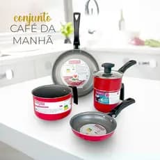 Conjunto Café da Manhã 4 peças Alegrete Enjoy
