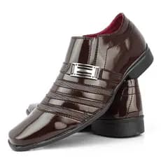 Sapato social marrom café masculino Pizzolev otima qualidade e conforto