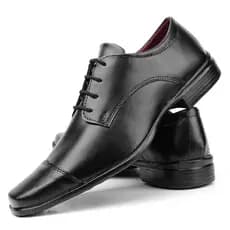 Sapato social masculino tradicional modelo de amarrar