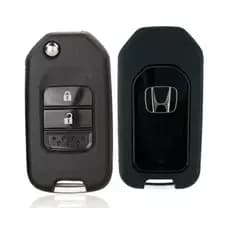Capa Carcaça Chave Canivete Honda New Civic City New Fit CRV e HRV - 2 Botões Modelo A Lâmina Pantográfica