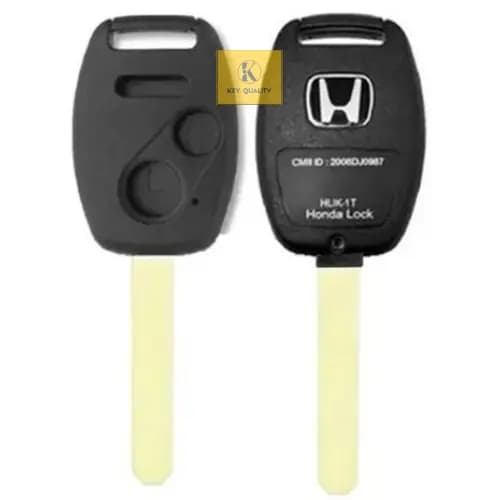 Carcaça Chave Telecomando Honda Civic City Fit CRV 2 BOTÕES + Pânico