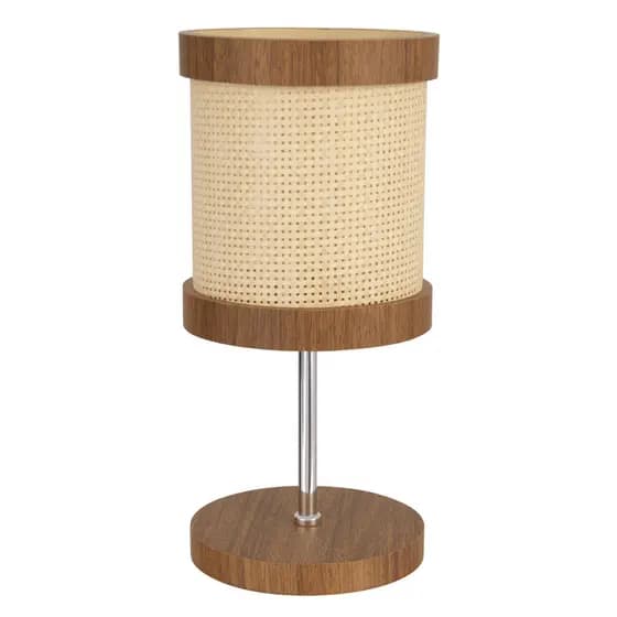 Luminária de mesa Abajur Palha Natural Led Straw Mini 2500 Freijo Luminárias  Müller