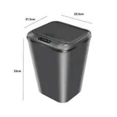 Lixeira Automática de 16 Litros Sensor de Movimento Recarregavel tipo-c USB-c