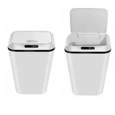 Lixeira Inteligente Com Sensor Automática Banheiro Lixeira Automática De 16 Litros Com Sensor Balde Lixo