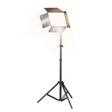 Iluminação 50W Bicolor Estúdio Led Para Fotografia Video Com Controle e Tripe 2,1 Metros RL900