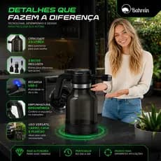Pulverizador Snow Foam Shampoozeira Manual 3 Em 1 Água Químicos E Espuma Cor Transparente Alta Pressão Ideal Para Lavage