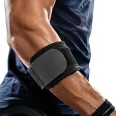 Cinta Tennis Elbow Ajustável – Suporte Ortopédico de Compressão para Epicondilite e Dor no Cotovelo