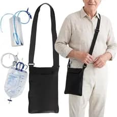 Bolsa Suporte Transversal para Coletor de Urina Adulto | Uso Discreto e Portátil