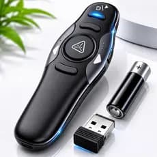 Apresentador de Slides Laser USB Sem Fio Controle PowerPoint Aula Palestra