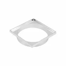 Porta Ralo Click Inteligente Abs 15x15 Suporte Para Ralo 15x15cm Cromado 150mm