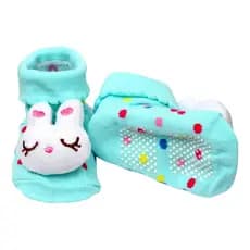 Kit Meias Pantufa Antiderrapantes Bebê Infantil Menino Menina Bichinhos Premium