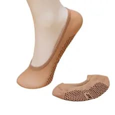 Kit Meias Sapatilha Fina Antiderrapante Invisível Feminina Masculina Social Yoga Scarpin Pilates Mocassim Adulto