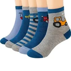 Kit Pares De Meias Cano Médio Infantil Juvenil 0 Até 12 Anos Menino Estampadas Conforto Praticidade Escolar Futebol