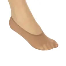 Kit Meias Sapatilha Fina Antiderrapante Invisível Bege Yoga Pilates Social Scarpin Mocassim Feminina Masculina Adulto