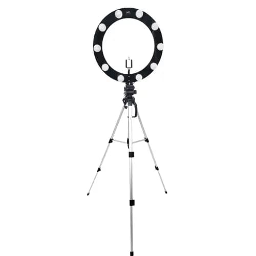 Ring Light 10 Lâmpadas Led 2em1 + Tripé 1,50 + Suporte de mesa