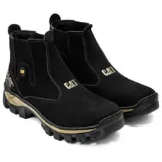 Botinas CAT couro nobuck Cowtry em couro