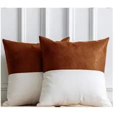 kit 2 Capas de Almofada Courano e Linhão  Moderna De Luxo Decoração  Sofá ,Sala e Cama