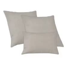 2 Capas de Almofada 50x50 + 1 Capa 30x50cm Decorativa em Suede Glamour Luxo