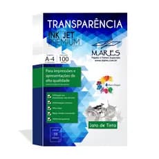 Transparências Jato de Tinta A4 com 10 folhas