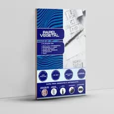 Papel Vegetal Legal 90/95 grs 216x355 - 100 Folhas