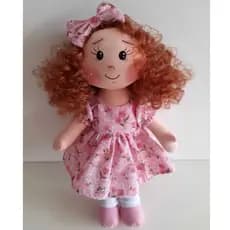 Boneca de Pano NINA - Roupa Removível