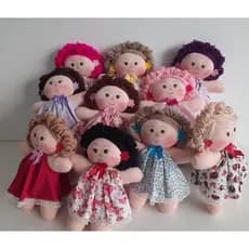 KIT COM 10 BONECAS LULU