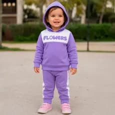 Conjunto Primeiros Passos Feminino Inverno Soft Plush Peluciado Menina | 1 2 3 anos