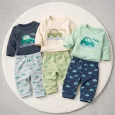 Conjunto Body Bebê Menino Inverno Soft Plush Peluciado Infantil | P M G
