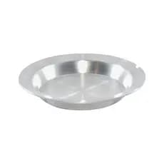 Prato Individual 20 Cm Alumínio Leve Redondo Fundo Resistente Para Sopas e Refeições