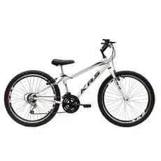 Bicicleta Aro 24 Rebaixada Alumínio 18v V-brake Krs