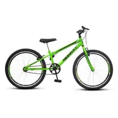 Bicicleta Monkey Aro 24 Masculina Criança 2025 V-brakes Cor Verde