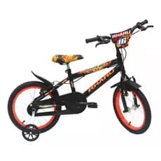 Bicicleta Passeio Infantil Aro 16 Freio Rodinha RHARU com Rodinha