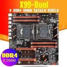 Placa Mãe p/ Intel X99 Dual Lga 2011 V3 Ddr4 E-atx Usb3.0 Sata 3