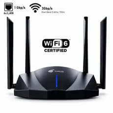 Roteador, Repetidor, Acess Point, 3000mbps Dual Band Easymesh Wi-fi 6 x3000