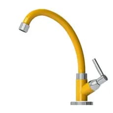 Torneira Abs Amarela Para Cozinha Bancada - 1168 C70