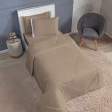Edredom Kit Cama Box Dupla Face Tamanho Solteiro Macio Premium