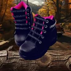 Bota menina infantil com strass