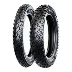 Par Pneu 110/90-17 + 90/90-19 Levorin Duna 2 Tl