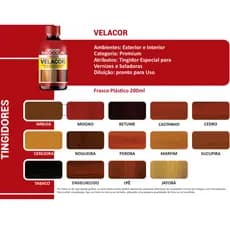 Tingidor para verniz Mococa 200ml - Velacor