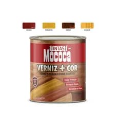 Verniz + Cor Para Madeira Proteção Filtro Solar 900ml - Mococa