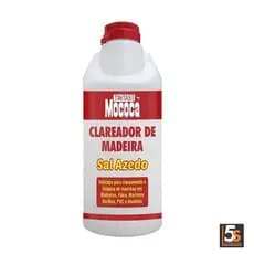 Sal Azedo Clareador De Madeira Limpador Tira Manchas 500ml - Mococa