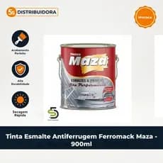 Tinta Esmalte Antiferrugem Ferromack Maza - 900ml