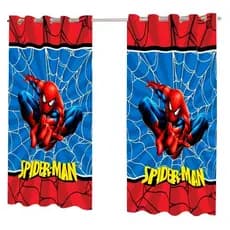 Cortina Infantil 2,40mx1,45m DIVERSAS cor:HOMEM ARANHA SPIDERMAN