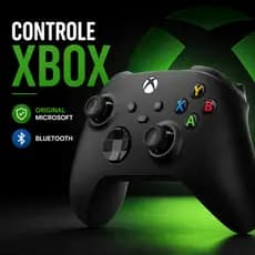 Controle Xbox Series X|S Original Microsoft Bluetooth Sem Fio PC Xbox One Carbon Black