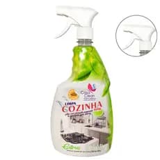 Limpa Cozinha Casa Clean 910ml Citrus Limpeza Total Alto Poder de Remoção Rápida Ação