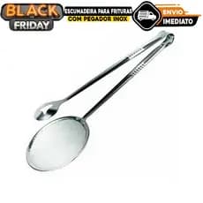 Escumadeira Com Pegador De Inox 28cm - CK5457 Novos E De Qualidade